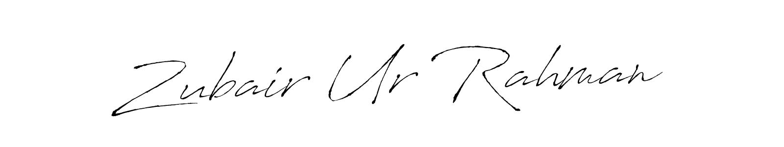 Use a signature maker to create a handwritten signature online. With this signature software, you can design (Antro_Vectra) your own signature for name Zubair Ur Rahman. Zubair Ur Rahman signature style 6 images and pictures png