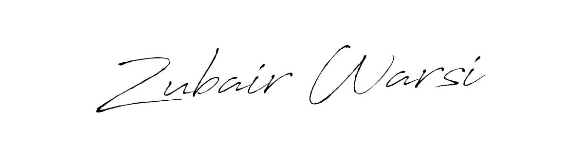It looks lik you need a new signature style for name Zubair Warsi. Design unique handwritten (Antro_Vectra) signature with our free signature maker in just a few clicks. Zubair Warsi signature style 6 images and pictures png