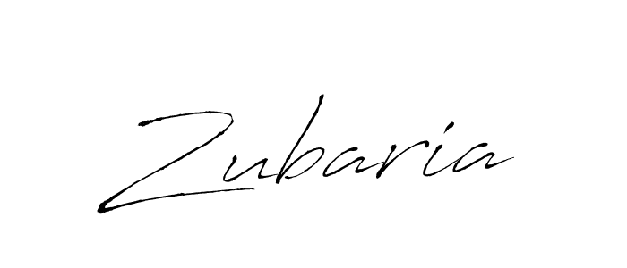 Use a signature maker to create a handwritten signature online. With this signature software, you can design (Antro_Vectra) your own signature for name Zubaria. Zubaria signature style 6 images and pictures png