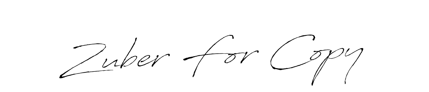 Best and Professional Signature Style for Zuber For Copy. Antro_Vectra Best Signature Style Collection. Zuber For Copy signature style 6 images and pictures png