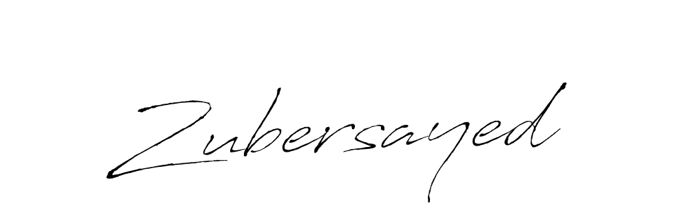 Create a beautiful signature design for name Zubersayed. With this signature (Antro_Vectra) fonts, you can make a handwritten signature for free. Zubersayed signature style 6 images and pictures png
