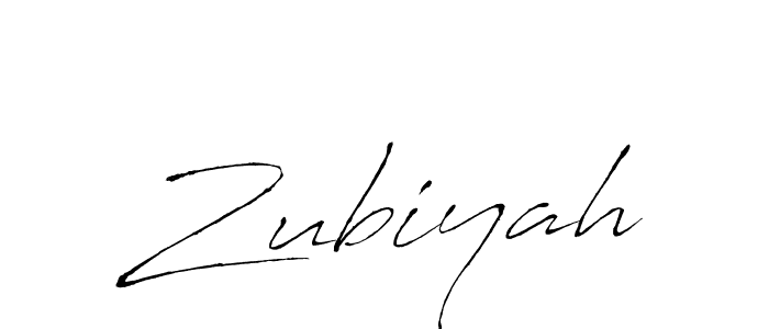 Make a beautiful signature design for name Zubiyah. Use this online signature maker to create a handwritten signature for free. Zubiyah signature style 6 images and pictures png