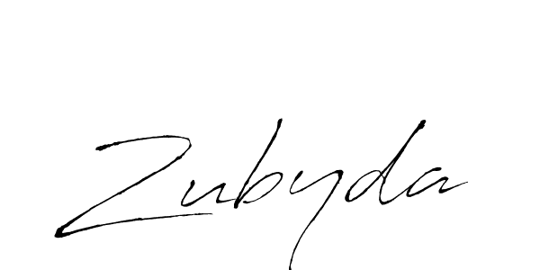 Also we have Zubyda name is the best signature style. Create professional handwritten signature collection using Antro_Vectra autograph style. Zubyda signature style 6 images and pictures png