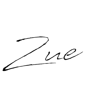 Design your own signature with our free online signature maker. With this signature software, you can create a handwritten (Antro_Vectra) signature for name Zue. Zue signature style 6 images and pictures png