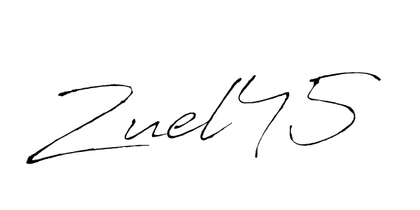 How to Draw Zuel45 signature style? Antro_Vectra is a latest design signature styles for name Zuel45. Zuel45 signature style 6 images and pictures png