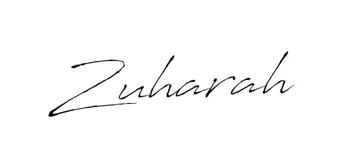 Also we have Zuharah name is the best signature style. Create professional handwritten signature collection using Antro_Vectra autograph style. Zuharah signature style 6 images and pictures png