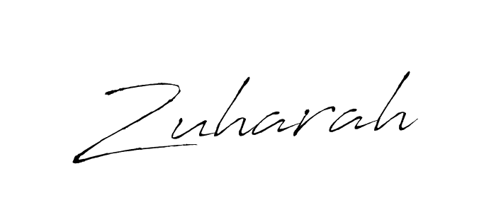 Also we have Zuharah name is the best signature style. Create professional handwritten signature collection using Antro_Vectra autograph style. Zuharah signature style 6 images and pictures png