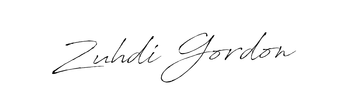 Use a signature maker to create a handwritten signature online. With this signature software, you can design (Antro_Vectra) your own signature for name Zuhdi Gordon. Zuhdi Gordon signature style 6 images and pictures png