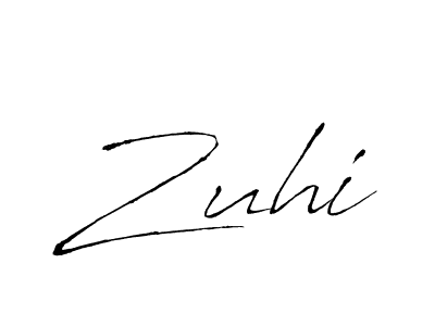 if you are searching for the best signature style for your name Zuhi. so please give up your signature search. here we have designed multiple signature styles  using Antro_Vectra. Zuhi signature style 6 images and pictures png