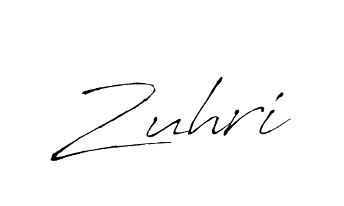 Zuhri stylish signature style. Best Handwritten Sign (Antro_Vectra) for my name. Handwritten Signature Collection Ideas for my name Zuhri. Zuhri signature style 6 images and pictures png