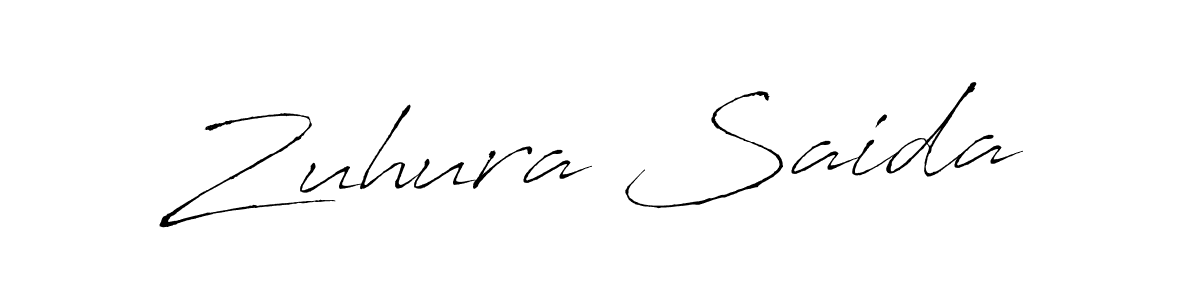 Zuhura Saida stylish signature style. Best Handwritten Sign (Antro_Vectra) for my name. Handwritten Signature Collection Ideas for my name Zuhura Saida. Zuhura Saida signature style 6 images and pictures png