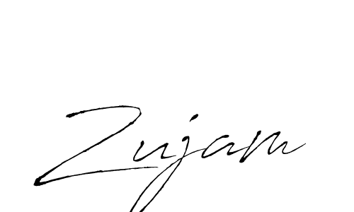 How to Draw Zujam signature style? Antro_Vectra is a latest design signature styles for name Zujam. Zujam signature style 6 images and pictures png