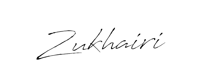 Design your own signature with our free online signature maker. With this signature software, you can create a handwritten (Antro_Vectra) signature for name Zukhairi. Zukhairi signature style 6 images and pictures png