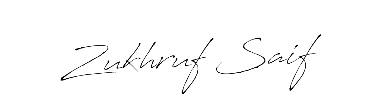 It looks lik you need a new signature style for name Zukhruf Saif. Design unique handwritten (Antro_Vectra) signature with our free signature maker in just a few clicks. Zukhruf Saif signature style 6 images and pictures png