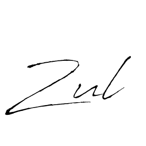 How to make Zul signature? Antro_Vectra is a professional autograph style. Create handwritten signature for Zul name. Zul signature style 6 images and pictures png