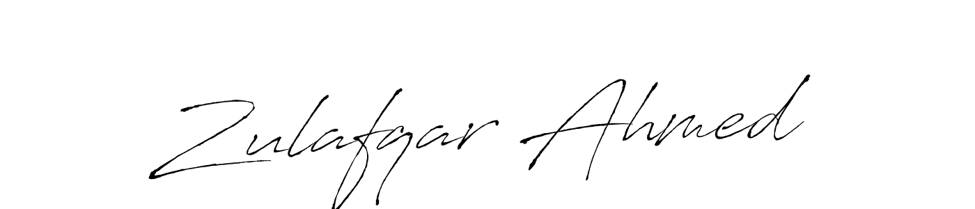 Make a beautiful signature design for name Zulafqar Ahmed. Use this online signature maker to create a handwritten signature for free. Zulafqar Ahmed signature style 6 images and pictures png