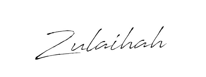 Also You can easily find your signature by using the search form. We will create Zulaihah name handwritten signature images for you free of cost using Antro_Vectra sign style. Zulaihah signature style 6 images and pictures png