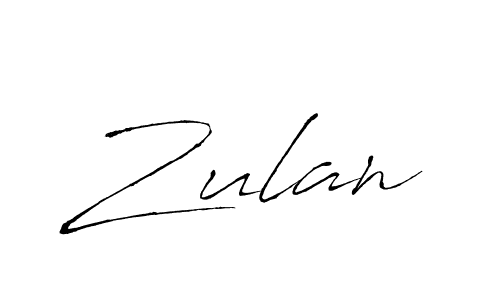 Make a beautiful signature design for name Zulan. Use this online signature maker to create a handwritten signature for free. Zulan signature style 6 images and pictures png