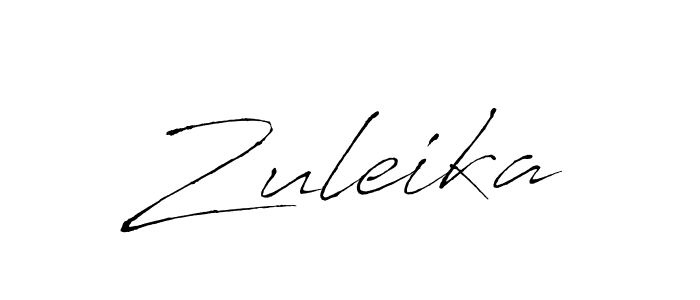 Zuleika stylish signature style. Best Handwritten Sign (Antro_Vectra) for my name. Handwritten Signature Collection Ideas for my name Zuleika. Zuleika signature style 6 images and pictures png