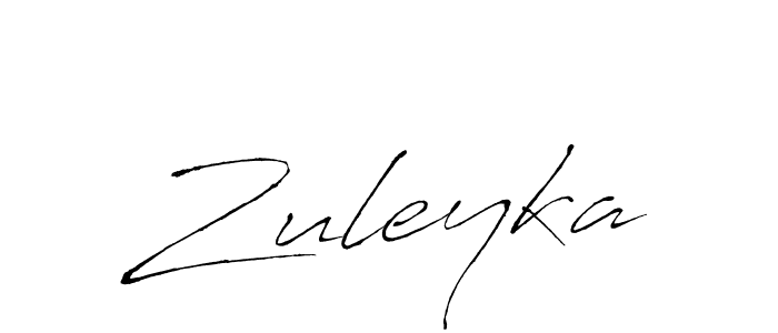 How to make Zuleyka signature? Antro_Vectra is a professional autograph style. Create handwritten signature for Zuleyka name. Zuleyka signature style 6 images and pictures png
