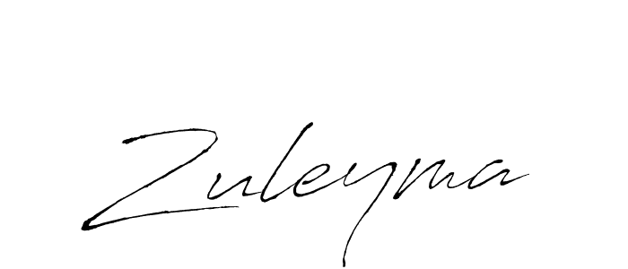 Zuleyma stylish signature style. Best Handwritten Sign (Antro_Vectra) for my name. Handwritten Signature Collection Ideas for my name Zuleyma. Zuleyma signature style 6 images and pictures png