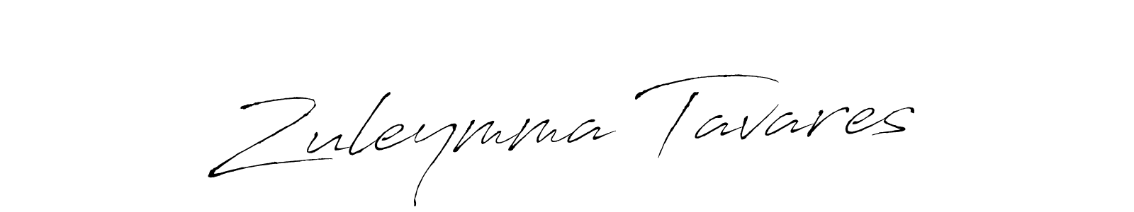 How to make Zuleymma Tavares name signature. Use Antro_Vectra style for creating short signs online. This is the latest handwritten sign. Zuleymma Tavares signature style 6 images and pictures png