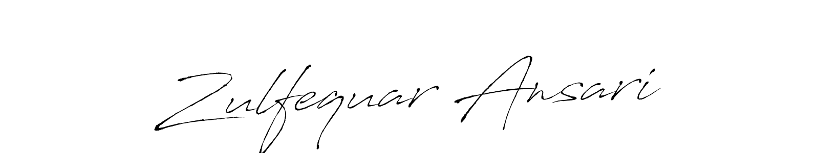 The best way (Antro_Vectra) to make a short signature is to pick only two or three words in your name. The name Zulfequar Ansari include a total of six letters. For converting this name. Zulfequar Ansari signature style 6 images and pictures png
