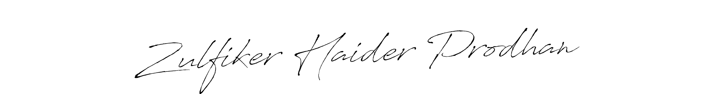 How to Draw Zulfiker Haider Prodhan signature style? Antro_Vectra is a latest design signature styles for name Zulfiker Haider Prodhan. Zulfiker Haider Prodhan signature style 6 images and pictures png