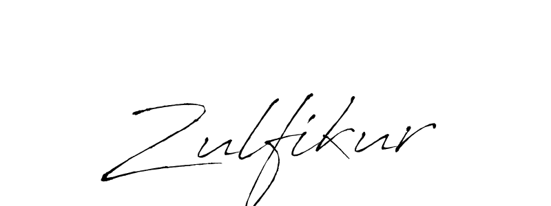 Create a beautiful signature design for name Zulfikur. With this signature (Antro_Vectra) fonts, you can make a handwritten signature for free. Zulfikur signature style 6 images and pictures png
