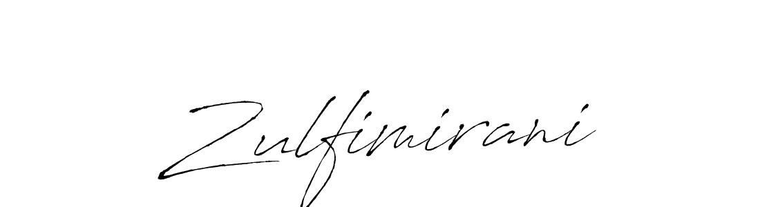 The best way (Antro_Vectra) to make a short signature is to pick only two or three words in your name. The name Zulfimirani include a total of six letters. For converting this name. Zulfimirani signature style 6 images and pictures png