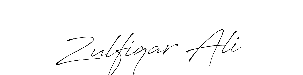 How to make Zulfiqar Ali signature? Antro_Vectra is a professional autograph style. Create handwritten signature for Zulfiqar Ali name. Zulfiqar Ali signature style 6 images and pictures png