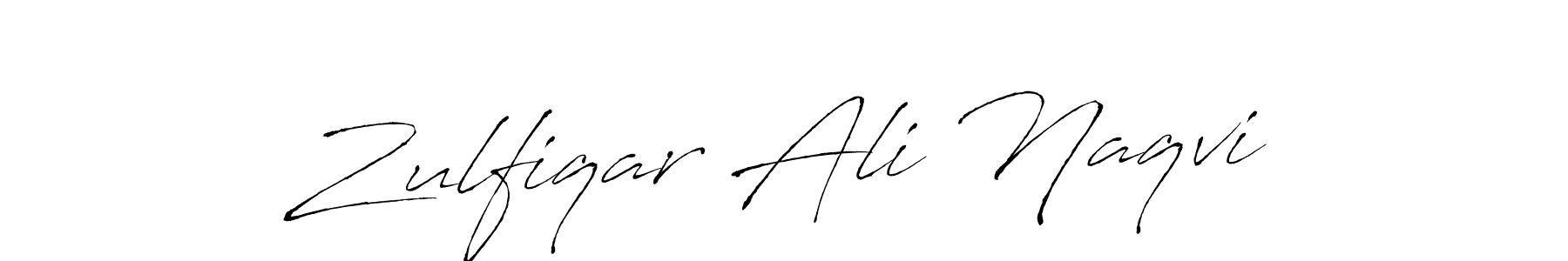 Also we have Zulfiqar Ali Naqvi name is the best signature style. Create professional handwritten signature collection using Antro_Vectra autograph style. Zulfiqar Ali Naqvi signature style 6 images and pictures png