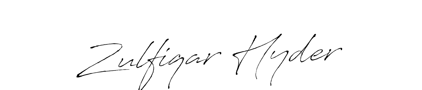 Make a short Zulfiqar Hyder signature style. Manage your documents anywhere anytime using Antro_Vectra. Create and add eSignatures, submit forms, share and send files easily. Zulfiqar Hyder signature style 6 images and pictures png