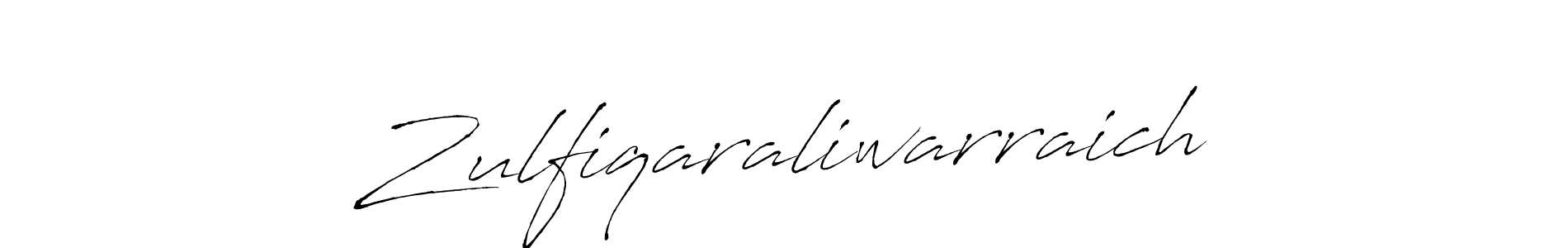 Make a beautiful signature design for name Zulfiqaraliwarraich. Use this online signature maker to create a handwritten signature for free. Zulfiqaraliwarraich signature style 6 images and pictures png