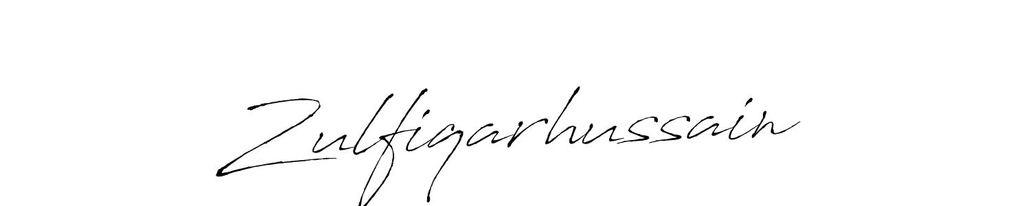 Zulfiqarhussain stylish signature style. Best Handwritten Sign (Antro_Vectra) for my name. Handwritten Signature Collection Ideas for my name Zulfiqarhussain. Zulfiqarhussain signature style 6 images and pictures png