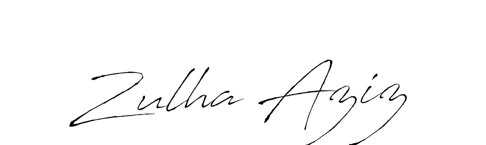 It looks lik you need a new signature style for name Zulha Aziz. Design unique handwritten (Antro_Vectra) signature with our free signature maker in just a few clicks. Zulha Aziz signature style 6 images and pictures png