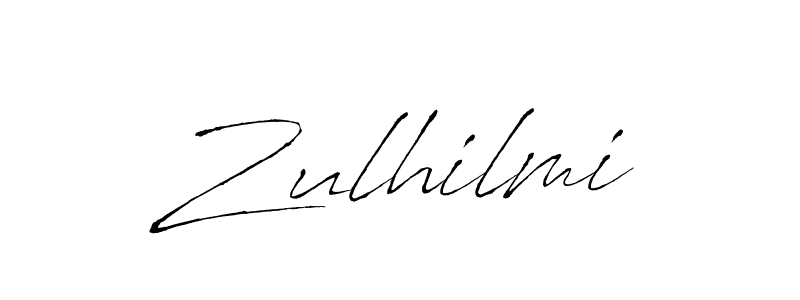 Use a signature maker to create a handwritten signature online. With this signature software, you can design (Antro_Vectra) your own signature for name Zulhilmi. Zulhilmi signature style 6 images and pictures png