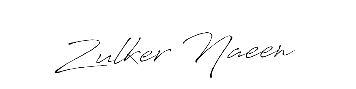 Use a signature maker to create a handwritten signature online. With this signature software, you can design (Antro_Vectra) your own signature for name Zulker Naeen. Zulker Naeen signature style 6 images and pictures png