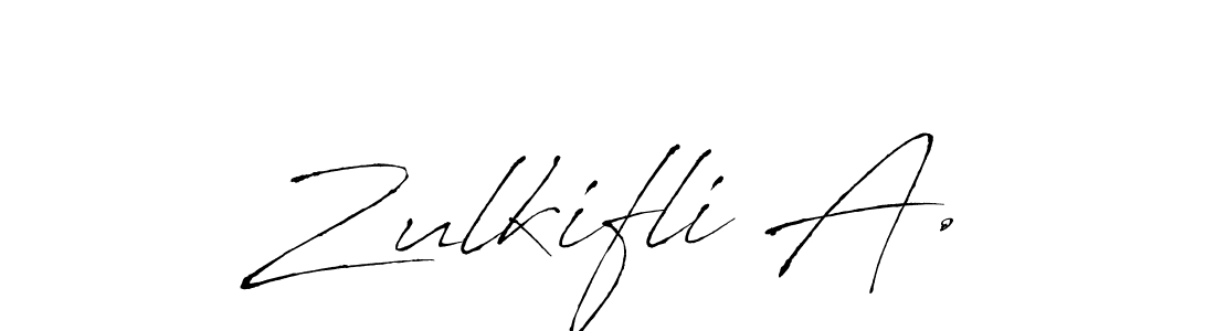 Also You can easily find your signature by using the search form. We will create Zulkifli A. name handwritten signature images for you free of cost using Antro_Vectra sign style. Zulkifli A. signature style 6 images and pictures png