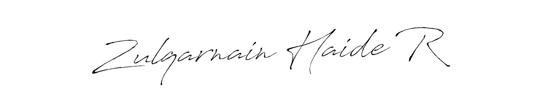 You can use this online signature creator to create a handwritten signature for the name Zulqarnain Haide R. This is the best online autograph maker. Zulqarnain Haide R signature style 6 images and pictures png