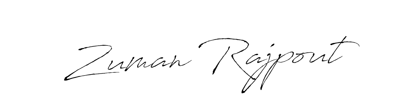 You can use this online signature creator to create a handwritten signature for the name Zuman Rajpout. This is the best online autograph maker. Zuman Rajpout signature style 6 images and pictures png