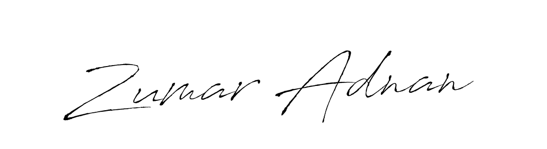 if you are searching for the best signature style for your name Zumar Adnan. so please give up your signature search. here we have designed multiple signature styles  using Antro_Vectra. Zumar Adnan signature style 6 images and pictures png