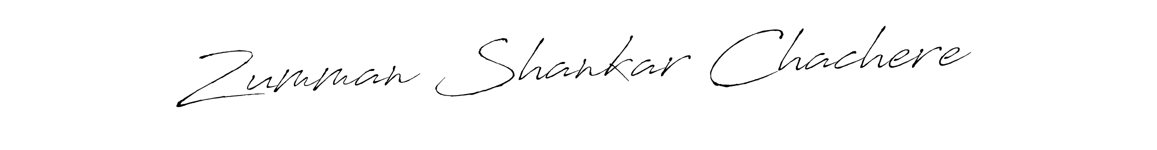 Antro_Vectra is a professional signature style that is perfect for those who want to add a touch of class to their signature. It is also a great choice for those who want to make their signature more unique. Get Zumman Shankar Chachere name to fancy signature for free. Zumman Shankar Chachere signature style 6 images and pictures png