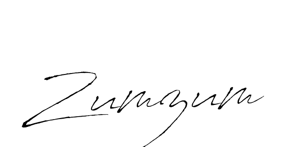 Zumzum stylish signature style. Best Handwritten Sign (Antro_Vectra) for my name. Handwritten Signature Collection Ideas for my name Zumzum. Zumzum signature style 6 images and pictures png