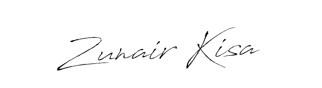 Also we have Zunair Kisa name is the best signature style. Create professional handwritten signature collection using Antro_Vectra autograph style. Zunair Kisa signature style 6 images and pictures png