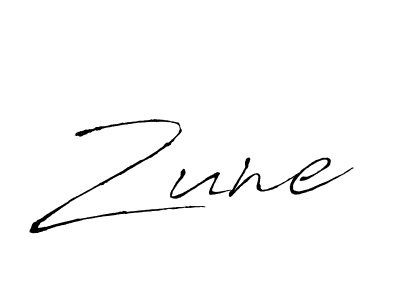 Use a signature maker to create a handwritten signature online. With this signature software, you can design (Antro_Vectra) your own signature for name Zune. Zune signature style 6 images and pictures png