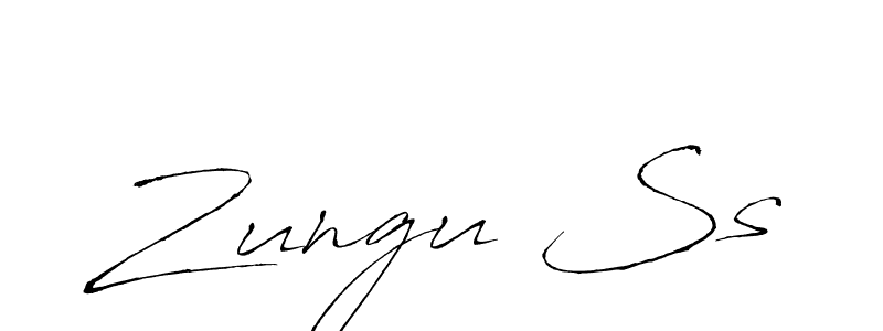 if you are searching for the best signature style for your name Zungu Ss. so please give up your signature search. here we have designed multiple signature styles  using Antro_Vectra. Zungu Ss signature style 6 images and pictures png