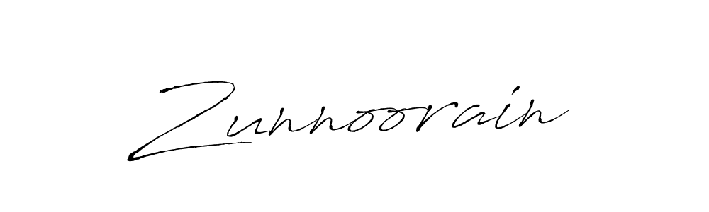 Also You can easily find your signature by using the search form. We will create Zunnoorain name handwritten signature images for you free of cost using Antro_Vectra sign style. Zunnoorain signature style 6 images and pictures png