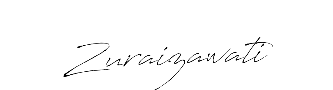if you are searching for the best signature style for your name Zuraizawati. so please give up your signature search. here we have designed multiple signature styles  using Antro_Vectra. Zuraizawati signature style 6 images and pictures png