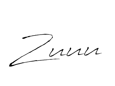 How to make Zuuu name signature. Use Antro_Vectra style for creating short signs online. This is the latest handwritten sign. Zuuu signature style 6 images and pictures png